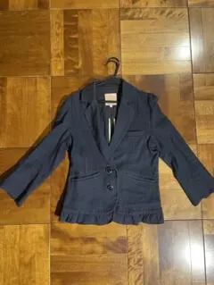 MINIMUMMINIMUMネイビー テーラードジャケット