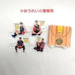 宇都宮ブレックス　2025-26選手おすわりminiアクリルスタンド
