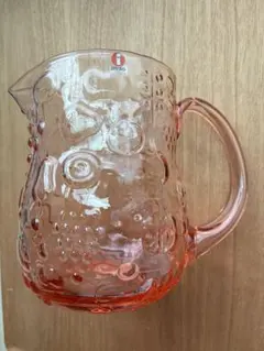 新品］iittala フルッタ ピッチャー1ℓ サーモンピンク、水差し、ジャグ 