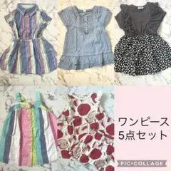 GAP インナーパンツ付　女の子　ワンピース　5点セット80cm ブリーズ　夏物