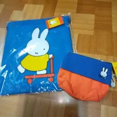 ミッフィー巾着とミニポーチ
