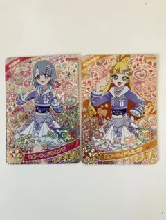 アイプリえる　じゅりあスポーティバレエコア トレーディングカード 2枚セット