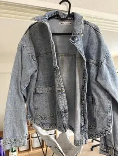ZARA ライトブルー デニムジャケット