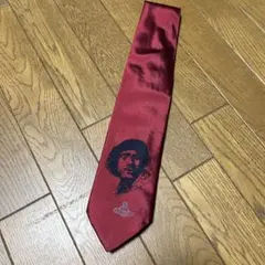 Vivienne Westwood ネクタイ オーブ柄 ボルドー - メルカリ
