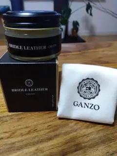 新品・未開封★GANZO アフターケア用品 ブライドルレザー用WAX
