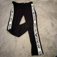EMPORIO ARMANI アルマーニ　ブラックパンツ 8A 130