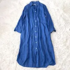 Hito0415様 極美品 フランク＆アイリーン MARY リネン ロングシャツ