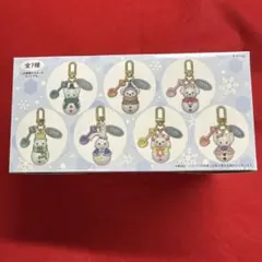 ダッフィー　チャームセット　シークレットオブスノーウィーデイ