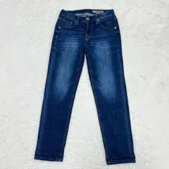 アメリカンホリック ストレート スキニー　デニムパンツ 伸縮性 カジュアル XSのサムネイル