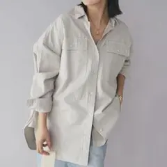 Healthy denim リヴドロワ別注Almond ビッグシャツのサムネイル