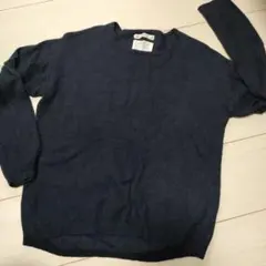 ザラ　ZARA　140　長袖ニット　ネイビー
