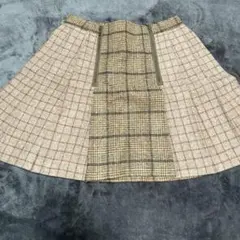 チェック柄フレアスカート Mサイズ