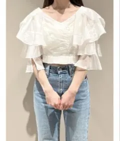 Bibiy. B. RIBBON MANIA BLOUSE ビビィ 春服 | Mercari