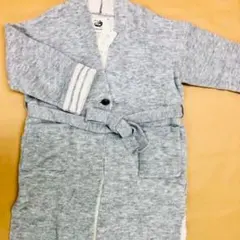 コムサイズムタグ付きカーディガン