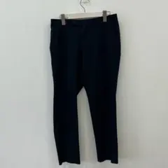 a2013 UNIQLO ユニクロ テーパードパンツ 綺麗め 紺 79cm