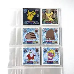 ポケモンシール6枚セット