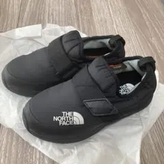 THE NORTH FACE ブラック スリッポン　20cm