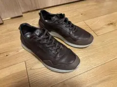 Ecco エコー アスティア 本革スニーカー EU43/27.5cm