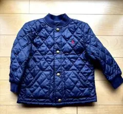 ラルフローレン　ネイビー キルティングジャケット 80cm