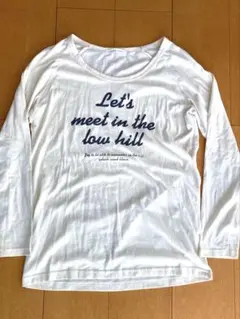 LOWRYS FARM 長袖Tシャツ Lサイズ ホワイト