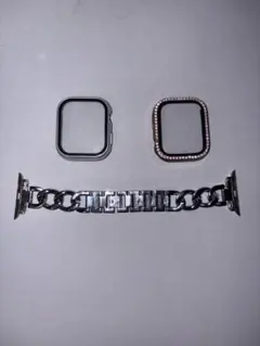 Apple Watch用 チェーンバンドとケースセット