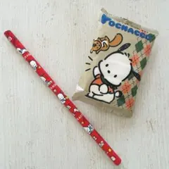 ◎送料込み◎ポチャッコ 鉛筆 ポケットティッシュ セット サンリオ 平成レトロ