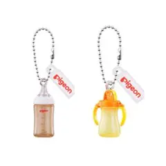 Pigeon ミニチャーム　ガチャガチャ　キーホルダー　ミニチュア　哺乳瓶