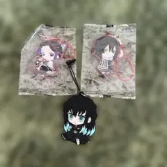鬼滅の刃　ラバーストラップ3個セット