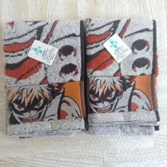 僕のヒーローアカデミア 爆豪勝己 ミニタオル 2枚セット