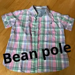 BEANPOLE 半袖チェックシャツ