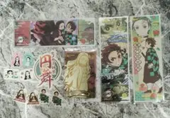 鬼滅の刃　竈門炭治郎＆禰豆子　ロングステッカー　フレークシール　ウエハースカード