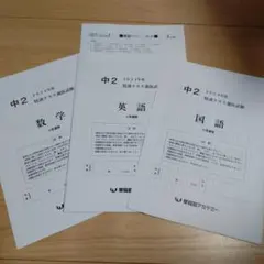 早稲アカ 中2 特訓選抜 2024年度 9月のサムネイル