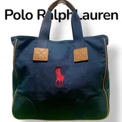 Polo RalphLauren ポロラルフローレン トートバッグ　キャンバス