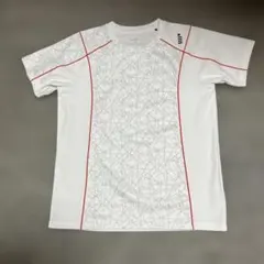 最終お値下げです‼️美品‼️幾何学模様 ポリエステル製シャツMサイズ