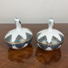 Noritake ノリタケ 鳥 小物入れ 置物 カタールガス 500個限定品のサムネイル