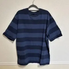 UNIQLO XL ストライプ Tシャツ