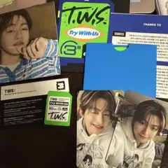 TWS TRY WITH US ジフン コンパクト セット トレカ