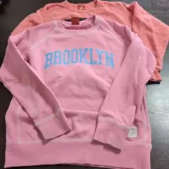 BABY DOLL トレーナー 140cm ピンク2点おまとめ