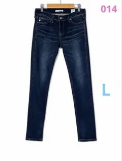 美脚】EDWIN something スキニー29 濃紺 ストレッチ 美品のサムネイル