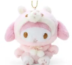 マイメロディ　マスコットホルダー(サンリオフォレストどうぶつ)