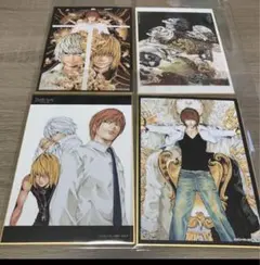 DEATH NOTE展　ミニ色紙コレクション　4種セット