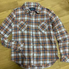 ザザビーリーグ　オレンジ系シャツ