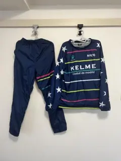 KELME ピステ上下セット 紺