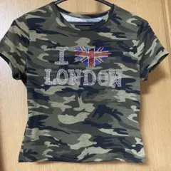 ROMWE カモフラージュ柄 Tシャツ Mサイズのサムネイル
