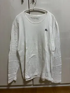 BURBERRY BLACK LABEL 長袖カットソー サイズ3 ホワイト