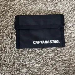 CAPTAIN STAG 三つ折り財布 ブラック