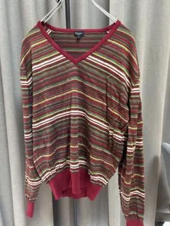 ポールスミス×ジョンスメドレー　ウールvネックニットのサムネイル