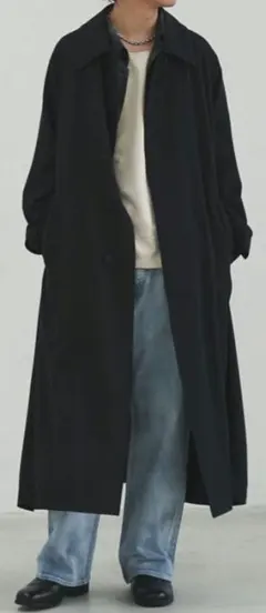 LIDNM T/W KERSEY BALMACAAN COAT M リドム - メルカリ