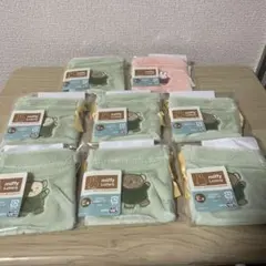 ミッフィー＆ボリス　タイトーくじ　E賞　ふわふわ巾着ポーチ　2種　８点セット