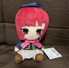赤髪のキャラクターぬいぐるみ